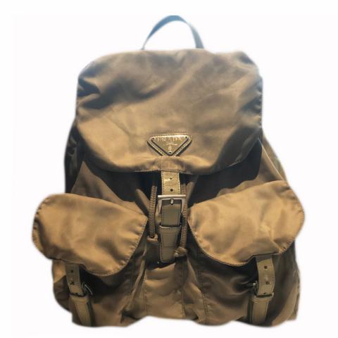 Prada hotsell backpack brown